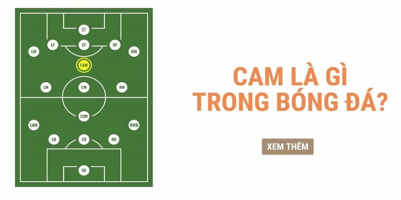 Vị trí cam là gì trong bóng đá
